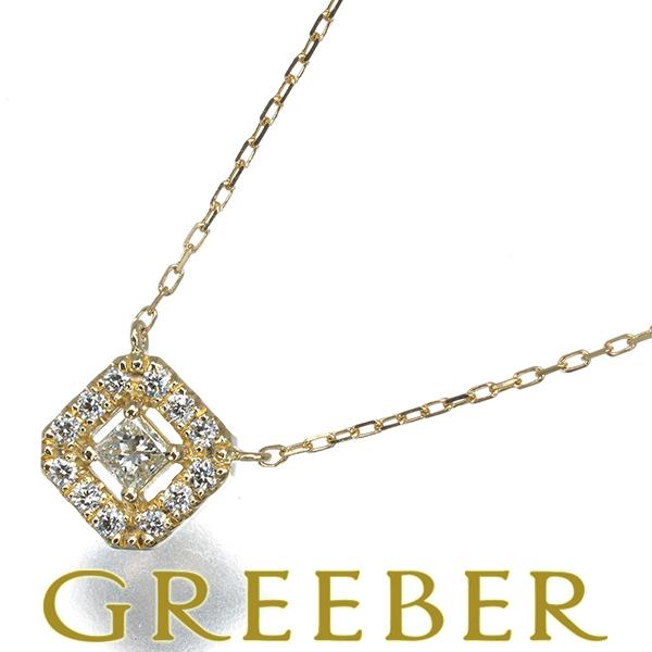 アーカー ネックレス ダイヤ ダイヤモンド 0.09ct ティナ コフレ 2種カット K18YG B...