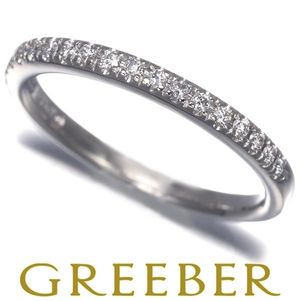 ミキモト リング ダイヤ ダイヤモンド 0.12ct ハーフエタニティ 11号 Pt950 指輪 B...