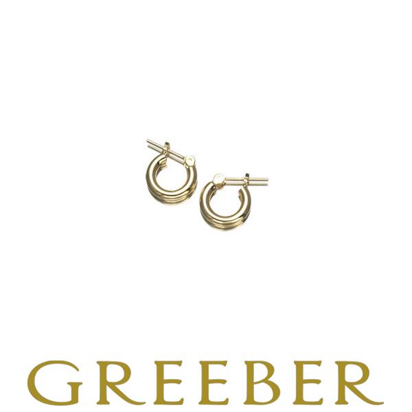 フープピアス ラウンド K18YG 2×10mm 0.7g    新品 /SZF