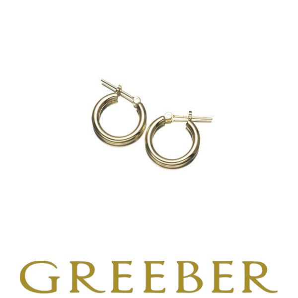 フープピアス ラウンド K18YG 2×15mm 0.9g  【新品】 /SZF