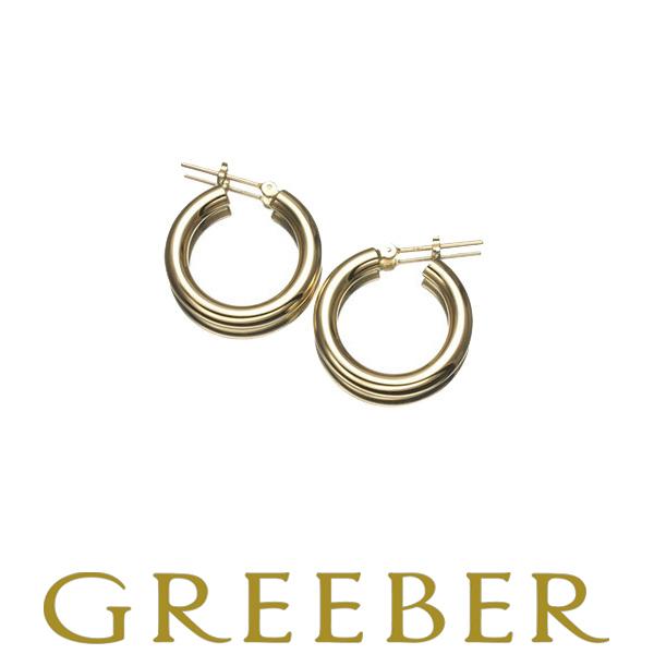 フープピアス ラウンド K18YG 3×20mm 1.4g  新品/SZF