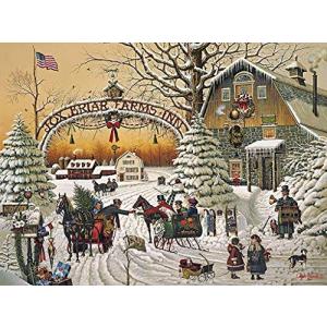 Buffalo Games a Christmas Greeting by Charles Wysocki Jigsaw Puzzle