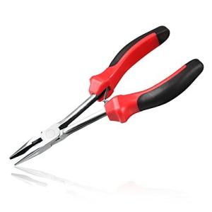 LEONTOOL ラジオペンチ ロングリーチ ミニサイズ 精密 全長160mm 手芸 アクセサリー用 ハンドメイド 工具 ビーズ