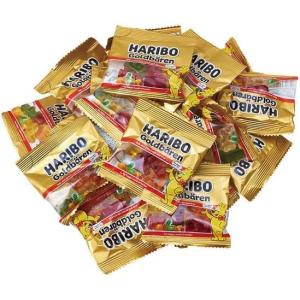 ハリボー 果汁グミ ミニ ゴールドベア 10ｇ 小袋入り HALIBO　2袋