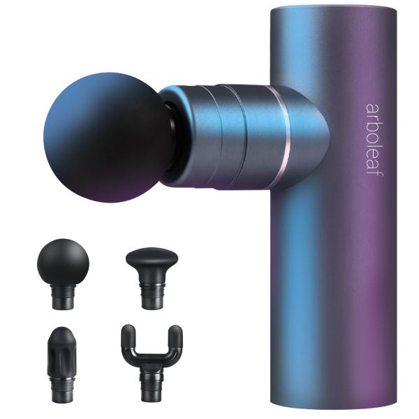 arboleaf 筋膜リリースガン ハンディガン MINI アルミ合金ボディ 5段階強力振動 自適応...