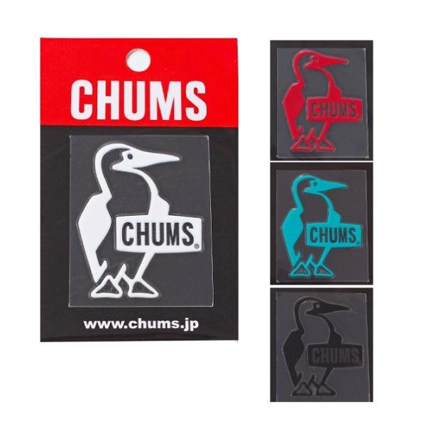 チャムス ステッカー CHUMS Booby Bird Emboss Sticker CH62-11...