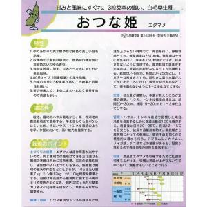 枝豆 おつな姫 1dl(株)サカタのタネの詳細画像1