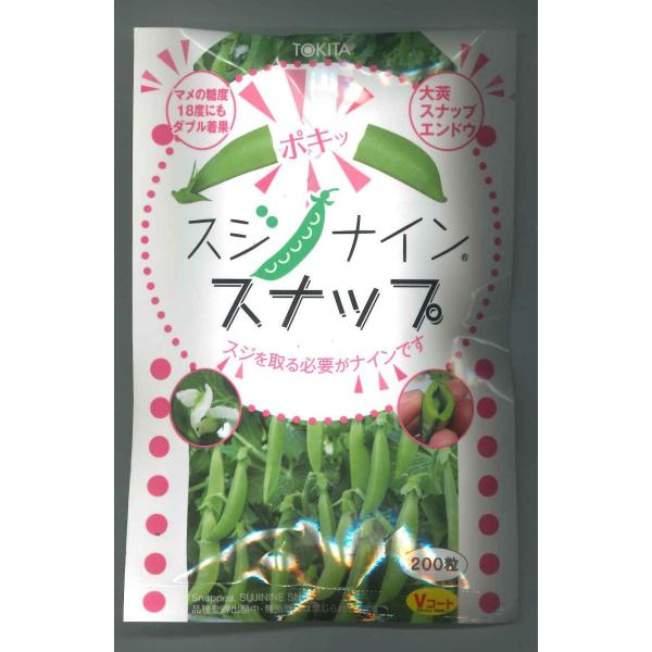 豆類　　スジナインスナップ　200粒　トキタ種苗（株）