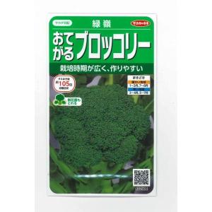 ブロッコリー種　 緑嶺　約110粒　（株）サカタのタネ 　実咲400｜green-loft