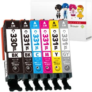 キヤノン（Canon） BCI-331XL+330XL-6MP 互換インク 331 330 の大容量