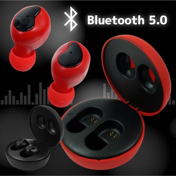 ワイヤレス イヤホン Bluetooth 5.0 両耳 軽量 小型 自動ペアリング スポーツ オート...
