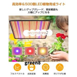 植物育成ライト LED パネル 500個LED...の詳細画像2