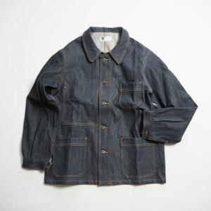 TELLASON テラソン コーンミルズホワイトオークデニム カバーオール GRAYFORD JACKET / CONE MILLS WHITE OAK 12.5oz SELVEDGE DENIM｜GREEN ADDICTION