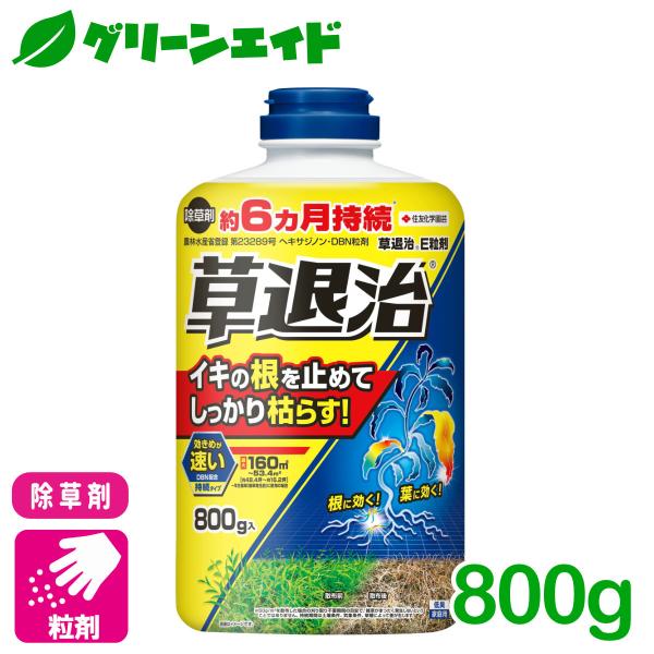 除草剤 粒剤 草退治Ｅ粒剤 800G 住友化学園芸 スギナ メヒシバ カタバミ 庭 路地 駐車場 雑...