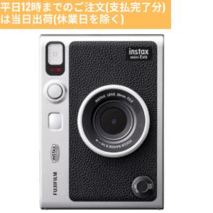 FUJIFILM / 富士フイルム 【instax mini Evo チェキ ブラック FUJIFILM / 富士フイルム 【instax mini Evo チェキ ブラック