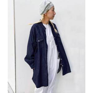 【日本製】オールドベティーズ【OLD BETTY’S】Denim Western Tunic One-piece｜greenbowl