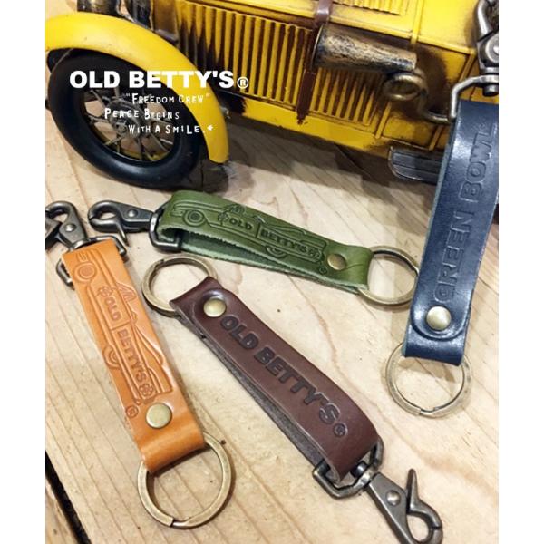 【日本製】オールドベティーズ【OLD BETTY&apos;S】 Cadillac Lether Keyrin...