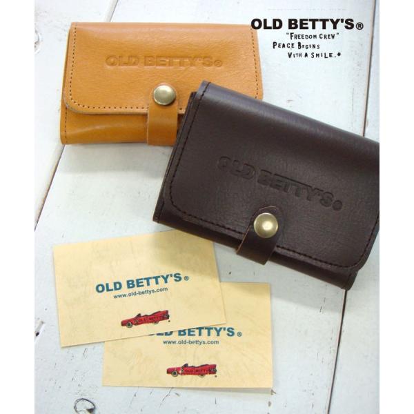 【日本製】オールドベティーズ【OLD BETTY&apos;S】 Leather Card Case レザー ...