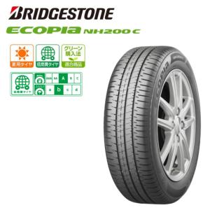 ブリヂストン エコピア NH200 C 155/65R14 75H◆BRIDGESTONE ECOPIA nh200c 軽/コンパクトカー用サマータイヤ 低燃費タイヤ｜greenc