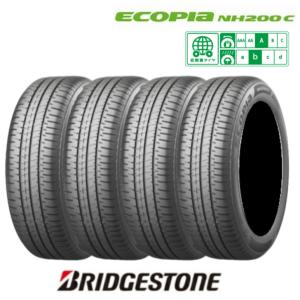 [4本セット]2025年製 ブリヂストン エコピア NH200 C 165/65R14 79S◆BRIDGESTONE ECOPIA nh200c 軽/コンパクトカー用サマータイヤ 低燃費タイヤ