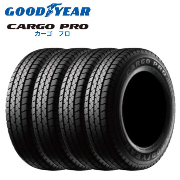 [4本セット]グッドイヤー カーゴプロ 155/80R14 88/86S LT◆GOODYEAR C...
