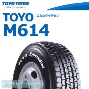 TOYO TIRES トーヨータイヤ M614 650R16 12PR チューブタイプ◇バン 