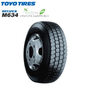 トーヨータイヤ デルベックス M634 205/75R16 113/111N◆TOYO DELVEX バン/トラック用 オールウェザー（オールシーズン）タイヤ｜greenc