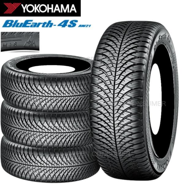 [4本セット]ヨコハマ ブルーアース 4S AW21 215/50R18 92V◆YOKOHAMA ...