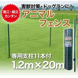 【送料無料】 アニマルフェンス 1.2m×20...の詳細画像4