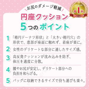 円座クッション 【 大穴設計 産後 痔 対応 ...の詳細画像5