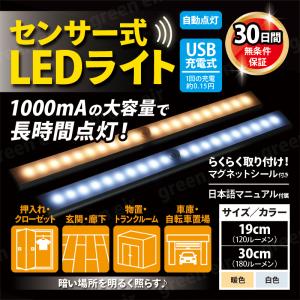 LEDライト 感知式 照明 人感　充電 式 センサー フットライト 省エネ マグネット