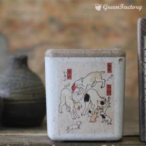 キューブM　猫飼好五十三疋　セット(1)-a