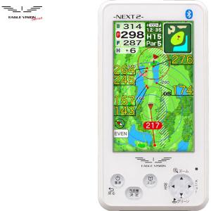 ゴルフナビ レコーダー GPS 小型距離計測器 イーグルビジョン ネクスト 2 EV-034｜greenfil-wear