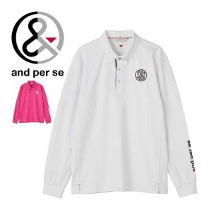 and per se（アンパスィ） ロゴジャカード ボタンダウン 長袖