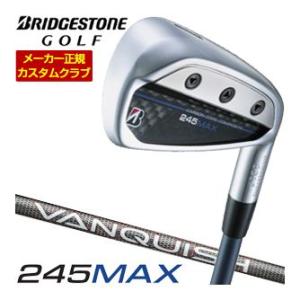 特注カスタムクラブ ブリヂストンゴルフ 245MAX アイアン 4本セット[＃7-P1] VANQU...