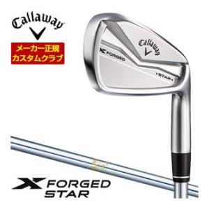 特注カスタムクラブ キャロウェイ X FORGED STAR 24 アイアン 単品[＃4] N.S....