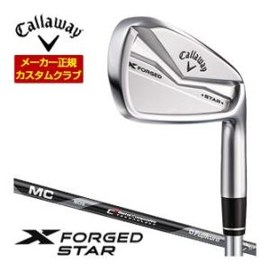 特注カスタムクラブ キャロウェイ X FORGED STAR 24 アイアン 6本セット[＃5-P]...