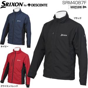 スリクソン by デサント メンズ ゴルフウェア メカニカルストレッチ フルジップ 中綿ブルゾン SRM4087F