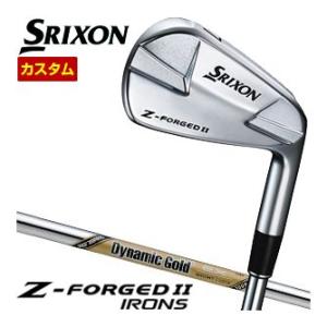 特注カスタムクラブ スリクソン Z-FORGED II アイアン ダイナミックゴールド EX TOU...