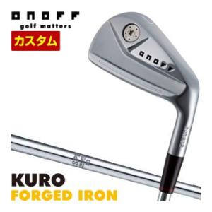 特注カスタムクラブ オノフ 2024 KURO FORGED アイアン 4本セット[＃7-P] N....