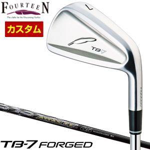 フォーティーン TB-7 Forged アイアン USTマミヤ アッタス FF IRON 65 / 75 / 85 / 95 シャフト 4本セット[＃7-P] 特注カスタムクラブ｜greenfil-wear