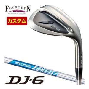 特注カスタムクラブ フォーティーン DJ-6 Black Edition ウエッジ N.S.PRO ZELOS 6 シャフト｜greenfil-wear