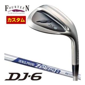 特注カスタムクラブ フォーティーン DJ-6 Black Edition ウエッジ N.S.PRO ZELOS 8 シャフト｜greenfil-wear