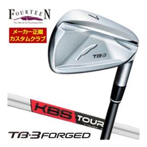 特注カスタムクラブ フォーティーン 2025NEW TB-3 FORGED アイアン KBS TOU...