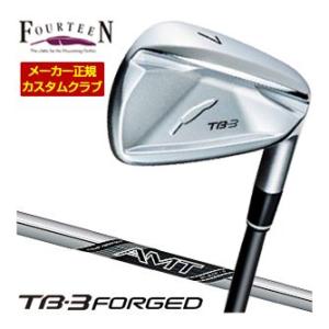 特注カスタムクラブ フォーティーン 2025NEW TB-3 FORGED アイアン AMT BLA...