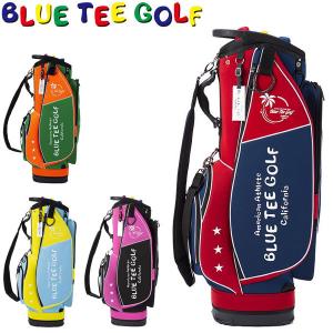 ブルーティーゴルフ キャディバッグ ストレッチ ツートーン カートバッグ CB-017