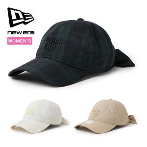 ニューエラ ゴルフ 9TWENTY リボン ロングバイザー キャップ レディース｜GREENFIL ゴルフウェア専門店