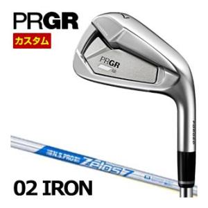 特注カスタムクラブ プロギア 2023 02 アイアン N.S.PRO ZELOS 7 シャフト 5本セット[＃6-P]｜greenfil-wear