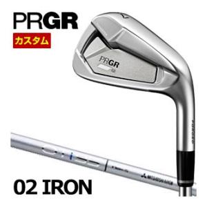 特注カスタムクラブ プロギア 2023 02 アイアン 三菱 21 OT iron シャフト 5本セット[＃6-P]｜greenfil-wear