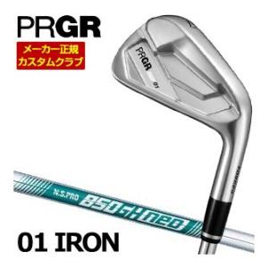 特注カスタムクラブ プロギア 01 アイアン N.S.PRO 850GH neo シャフト 4本セッ...